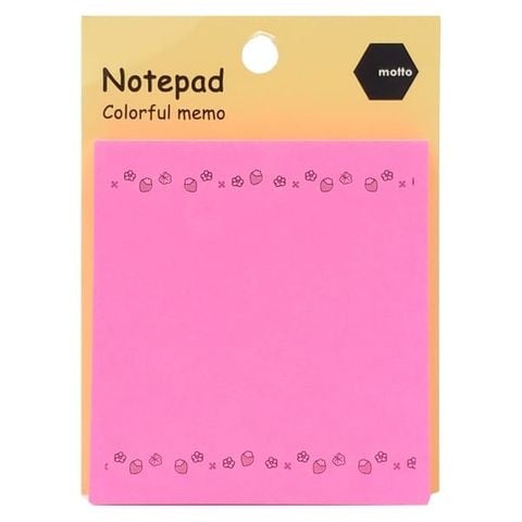 GIẤY NOTEPAD MOTTO 74X81MM CYNPPE-PI (0013-ĐĐ)