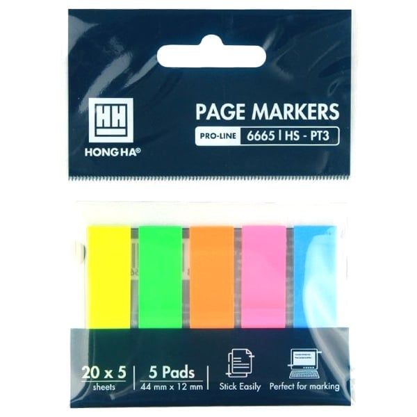 HH - GIẤY PHÂN TRANG 5 MÀU HS-PT3 (HH-0064)