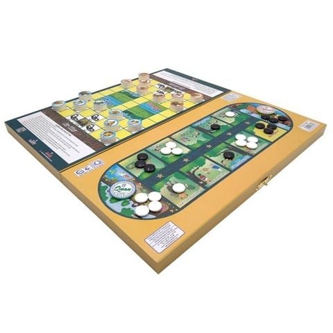 Bàn Cờ Ô Quan & Cờ Thú Lớn TOQCTL-XNKLHT 16
