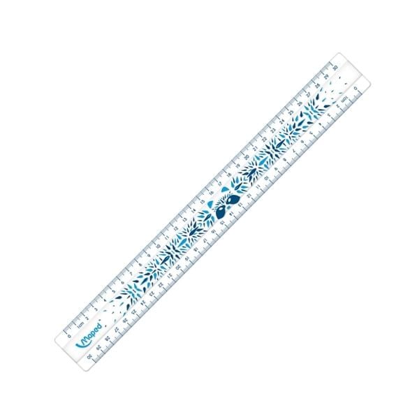 MAPED- THƯỚC KHÔNG GÃY FANCY - 30CM - 245601 (MS)