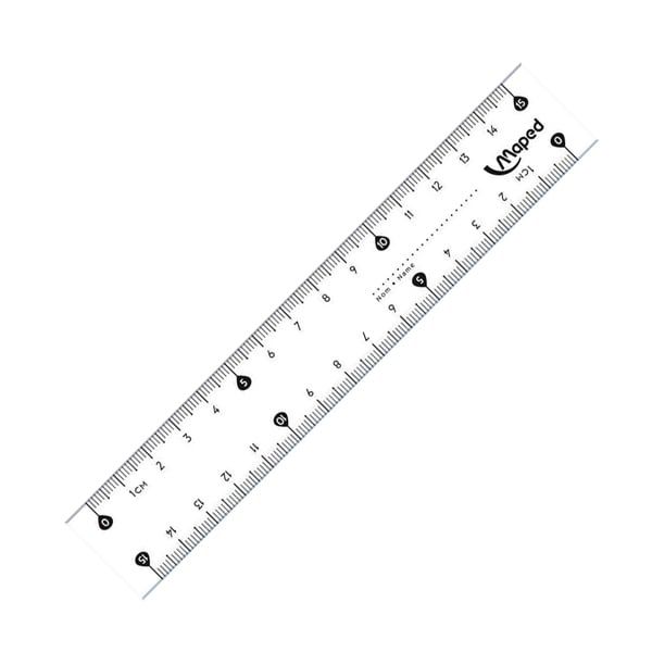 MAPED- THƯỚC CỨNG ESSENTIAL - 15CM - 146507 (MS)