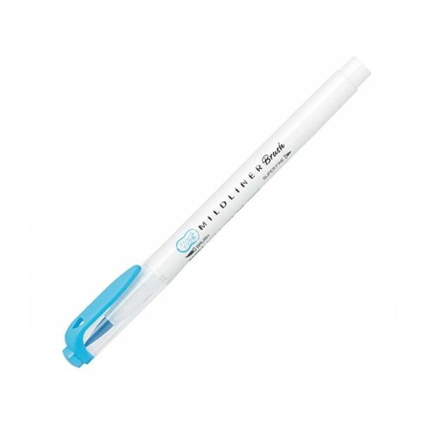 ZEBRA - VIẾT MILDLINER BRUSH - XANH LAM - WFT8-MCYA (MS)