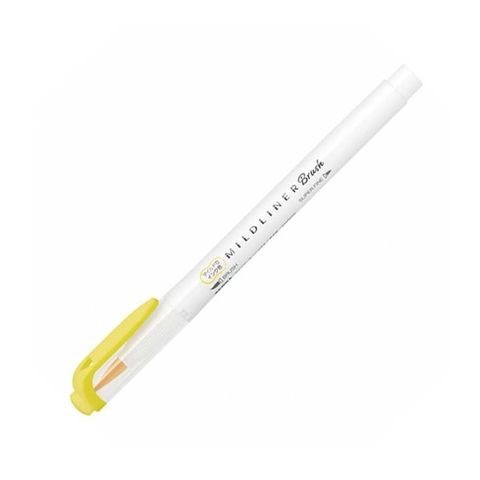 ZEBRA - VIẾT MILDLINER BRUSH - VÀNG CHANH - WFT8-MLY (MS)