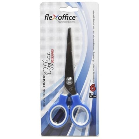 KÉO VĂN PHÒNG 6 INCH FO-SC03 (12C/H) (5404-TL)