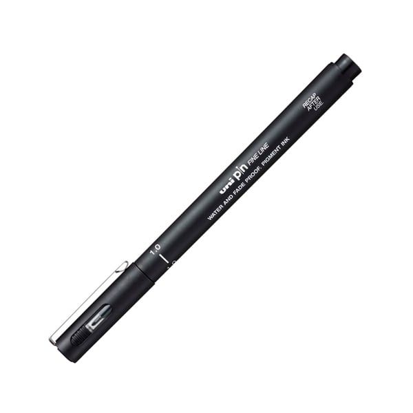 UNI - VIẾT VẼ KỸ THUẬT NGÒI 1.0MM, ĐEN (PIN10-BK) (12C/H) (TA-0640)