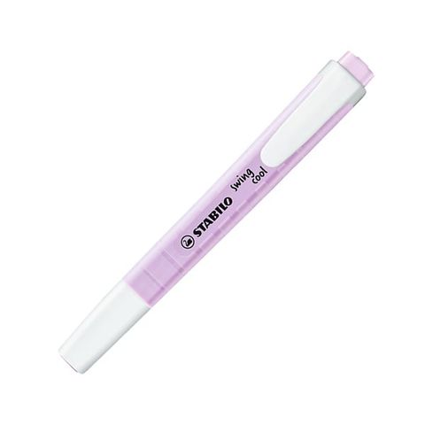 STABILO-VIẾT DẠ QUANG SWING COOL PASTEL TÍM PHẤN (155)(THCK0640)