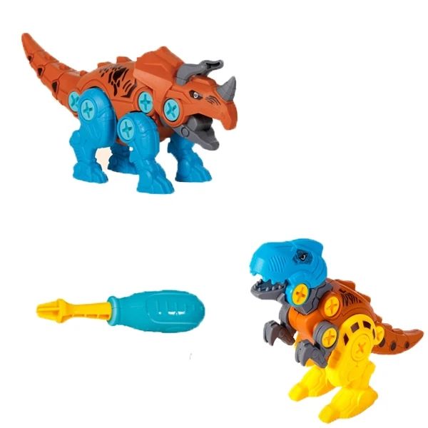 LẮP RÁP 2 MÔ HÌNH KHỦNG LONG 2001-1-MEGATOYS 125