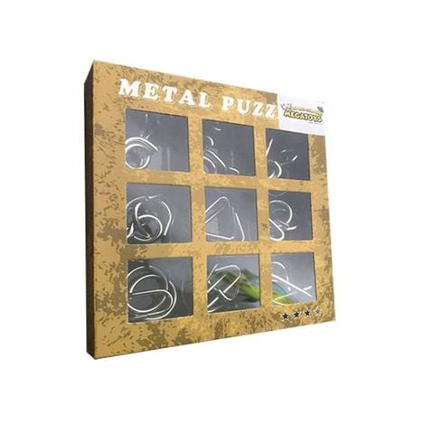 GIẢI MÃ 9 HÌNH CAST PUZZLE 3009C-MEGATOYS 128