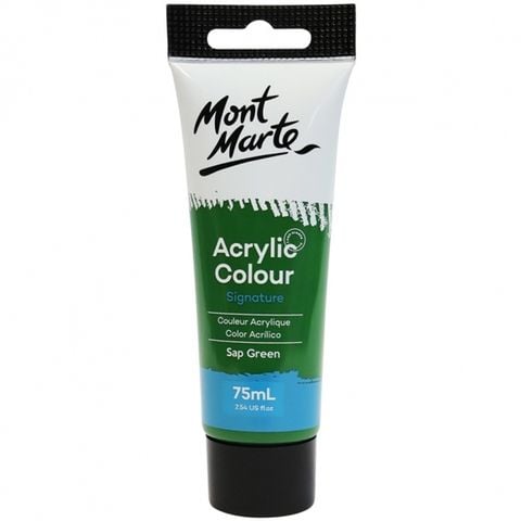 MONT MARTE MÀU ACRYLIC, MSCH7526 SAP GREEN(THCK0600)