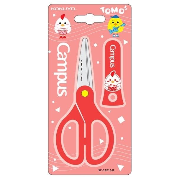 KÉO HỌC SINH TOMO, MÀU ĐỎ SC-CAP13-R (0377-TK)