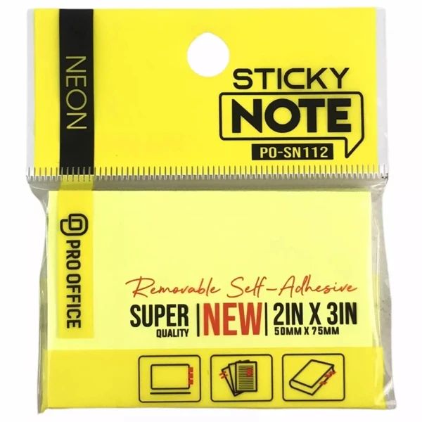 GIẤY NOTE NEON 2*3PO-SN112 (0377-TK)