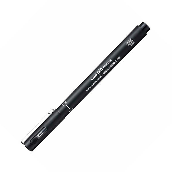 UNI - VIẾT VẼ KỸ THUẬT NGÒI 0.9MM, ĐEN (PIN09-BK) (12C/H) (TA-0640)