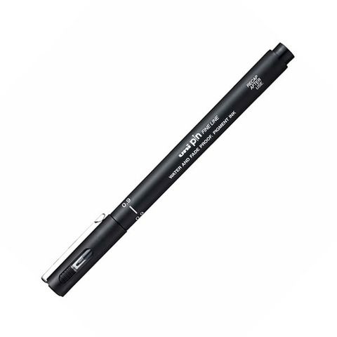 UNI - VIẾT VẼ KỸ THUẬT NGÒI 0.9MM, ĐEN (PIN09-BK) (12C/H) (TA-0640)