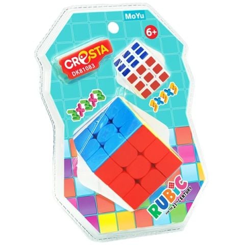 RUBIK 3X3X3 KÈM RB NHỎ 3X3X3 DK 81083-DKA 63