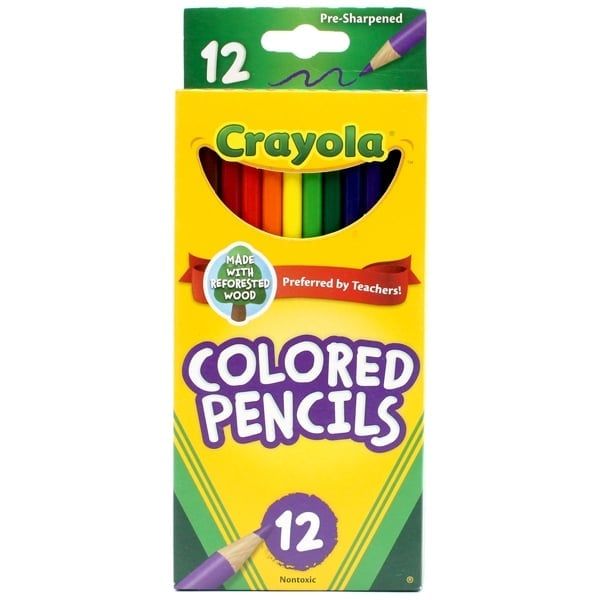 Bộ Bút Chì 12 Màu - Crayola 684012