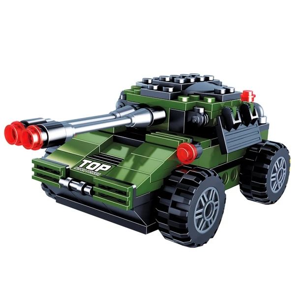 GHÉP HÌNH XE BỌC THÉP 131 CHI TIẾT - DK81059-DKA 81