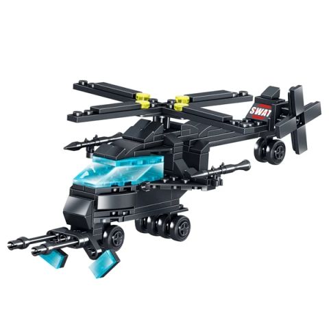 GHÉP HÌNH TRỰC THĂNG VŨ TRANG 144 CHI TIẾT - DK81067-DKA 89