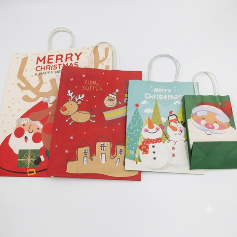 Túi Quà Lớn 7732#3 H/12 Noel (Giao Mẫu Ngẫu Nhiên)