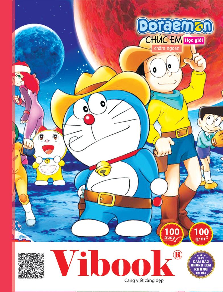 TẬP VỞ VĨNH TIẾN 100TR DL100 DORAEMON OLY T100-14