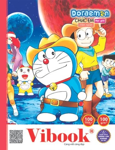 TẬP VỞ VĨNH TIẾN 100TR DL100 DORAEMON OLY T100-14