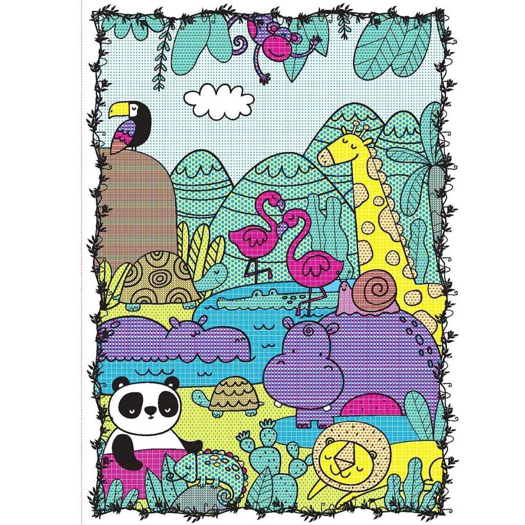 In the Jungle - Paint with Water - Vol. 2