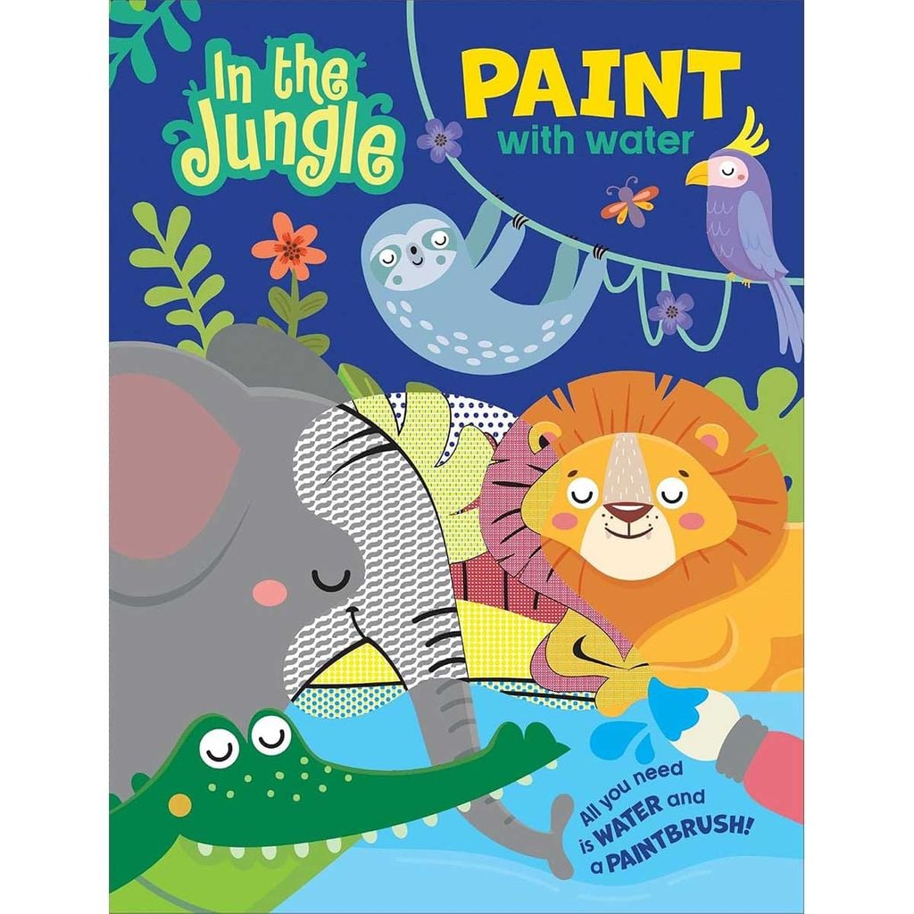 In the Jungle - Paint with Water - Vol. 2