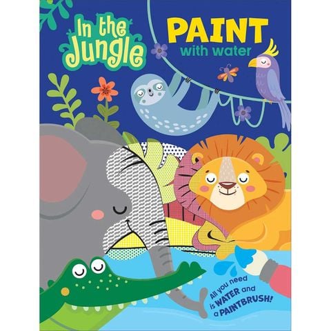 In the Jungle - Paint with Water - Vol. 2
