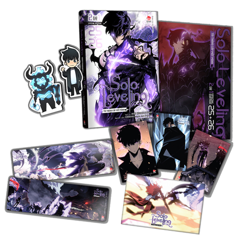 Boxset Solo Leveling - Tôi Thăng Cấp Một Mình - Special Edition 2 In 1: Tập 25 + Tập 26