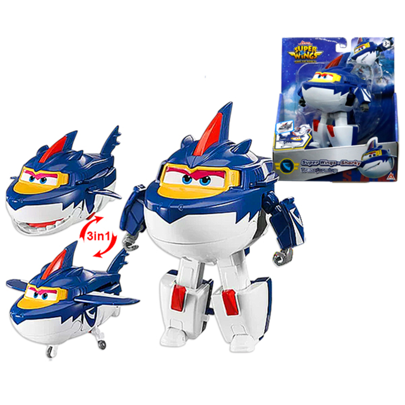 Superwings Robot Biến Hình Cỡ Lớn Sharkie Cá Mập Eu790249