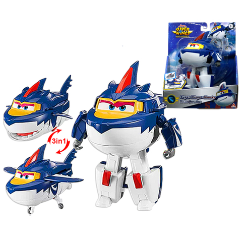 Superwings Robot Biến Hình Cỡ Lớn Sharkie Cá Mập Eu790249
