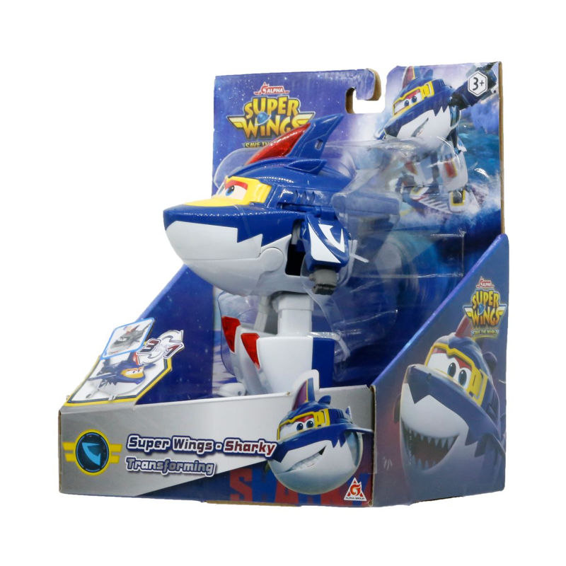 Superwings Robot Biến Hình Cỡ Lớn Sharkie Cá Mập Eu790249