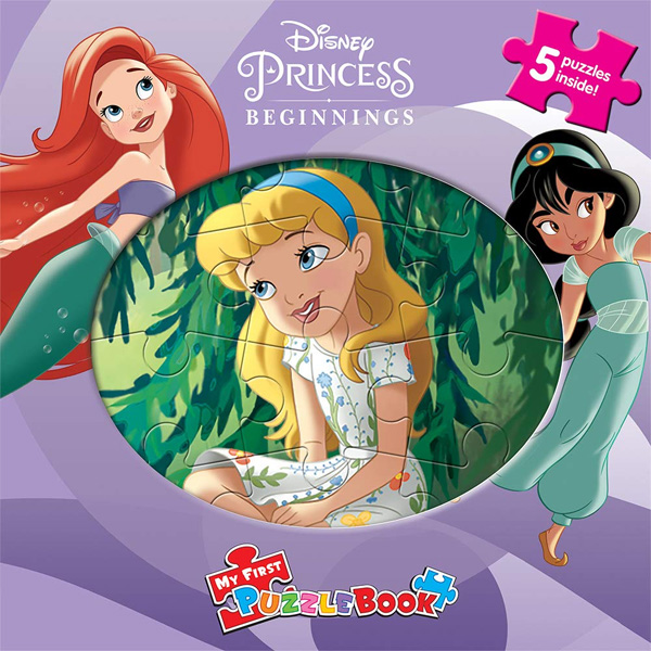Disney Princess Beginnings My First Puzzle Book - Puzzles For Kids And Children Learning Fun
