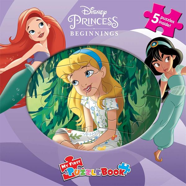 Disney Princess Beginnings My First Puzzle Book - Puzzles For Kids And Children Learning Fun
