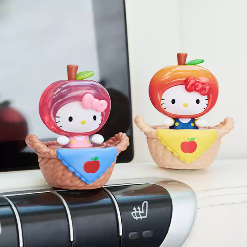 Moetch Mô Hình - Hello Kitty - Fruit Basket Sweetheart Wobble Mb39 (Giao Mẫu Ngẫu Nhiên)