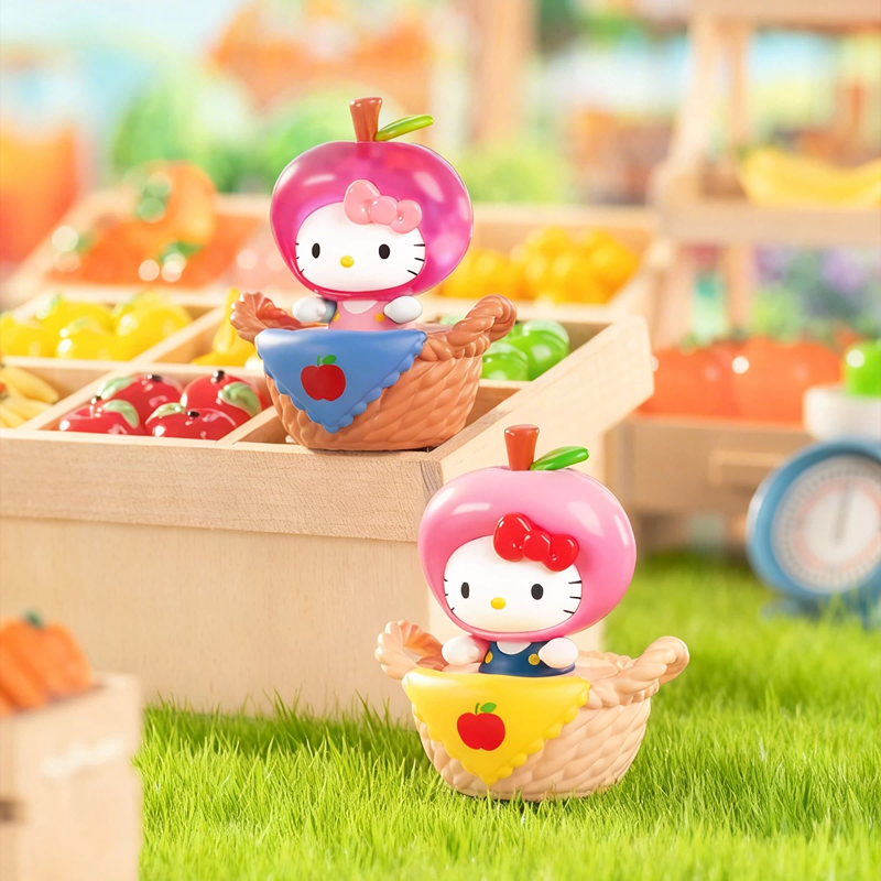 Moetch Mô Hình - Hello Kitty - Fruit Basket Sweetheart Wobble Mb39 (Giao Mẫu Ngẫu Nhiên)