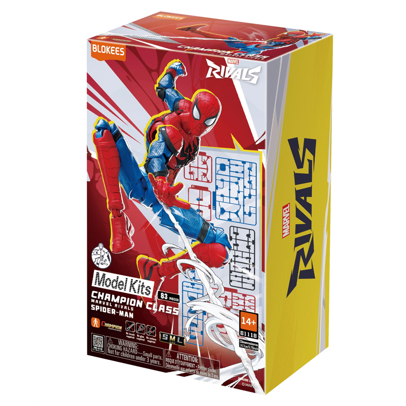 Blokees Mô Hình - Marvel - Rivals-Champion Class 06 - Spider Man Em12