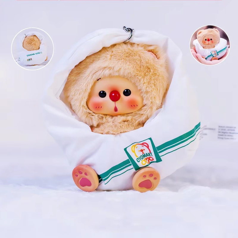 Other Art Toys Mô Hình OYO Portable Treasure Bag Mini Plush JO-2026053 (Giao Mẫu Ngẫu Nhiên)