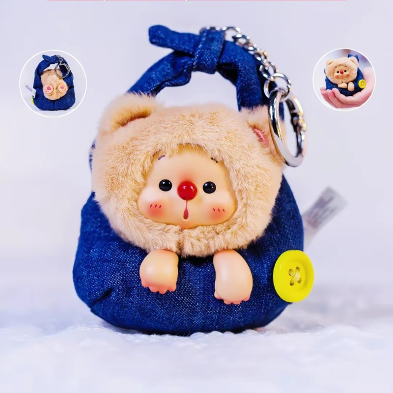 Other Art Toys Mô Hình OYO Portable Treasure Bag Mini Plush JO-2026053 (Giao Mẫu Ngẫu Nhiên)