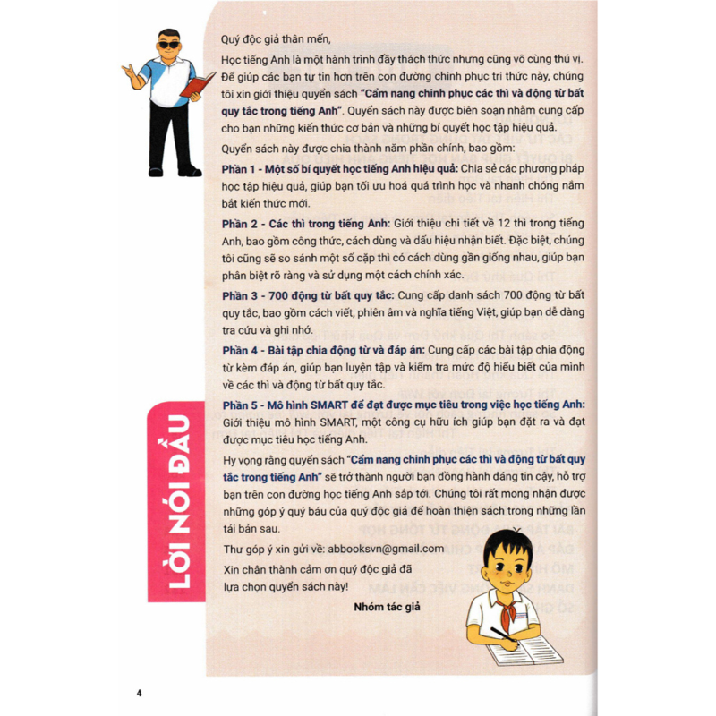 Cẩm Nang Chinh Phục Các Thì Và Động Từ Bất Quy Tắc Trong Tiếng Anh