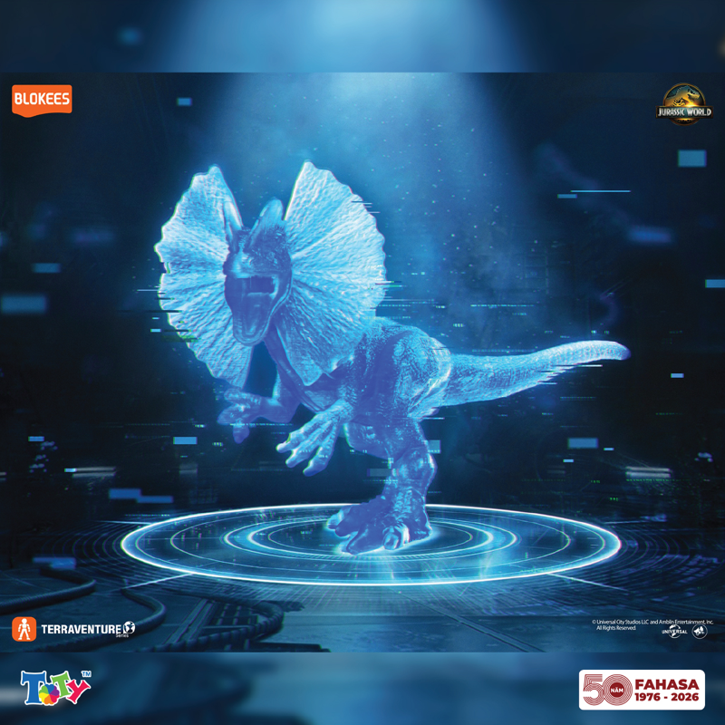 Blokees Mô Hình Trang Trí - Jurassic World - Terraventure - TS03 - EJ03 (Giao mẫu ngẫu nhiên)