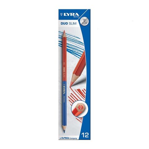 Bút Chì Lyra Hai Đầu Xanh Đỏ Dou Slim Thân 6 Cạnh 2920101