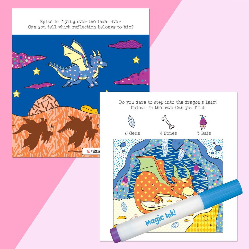 Inkredibles Magic Ink Pictures - Dragon Dreams