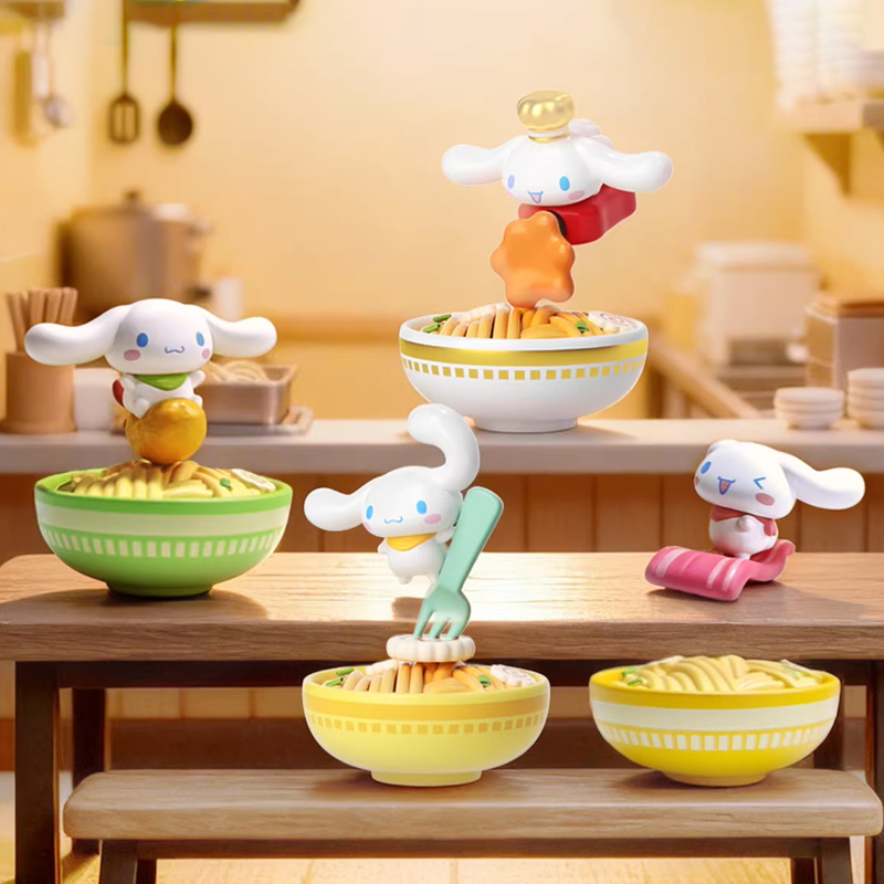 Mô Hình Trang Trí - Cinnamoroll - Energetic Ramen - Bubble Bean - Moetch - MB33