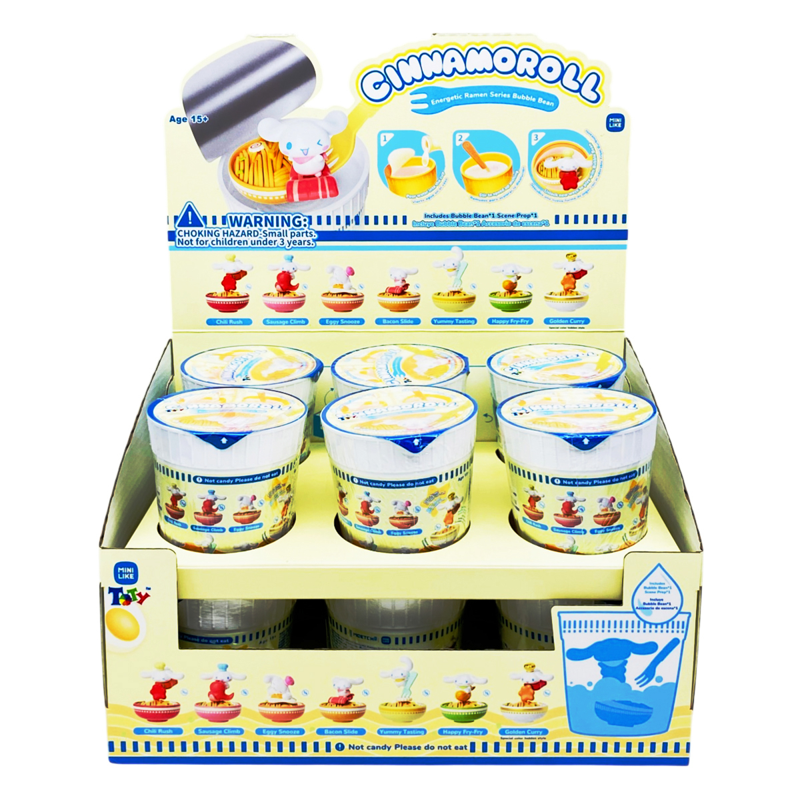 Mô Hình Trang Trí - Cinnamoroll - Energetic Ramen - Bubble Bean - Moetch - MB33