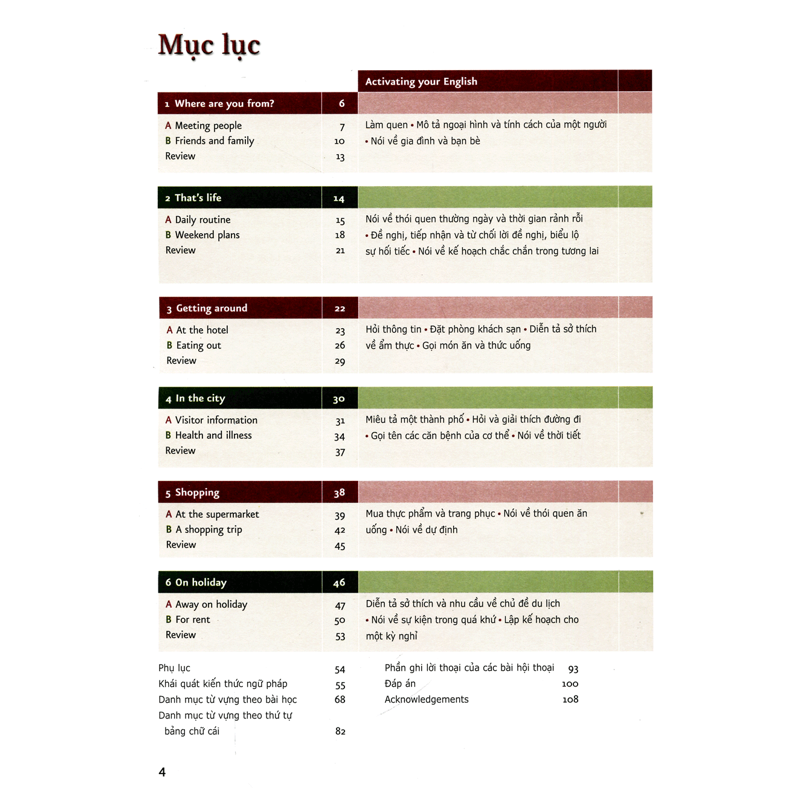 Intermezzo English A1
