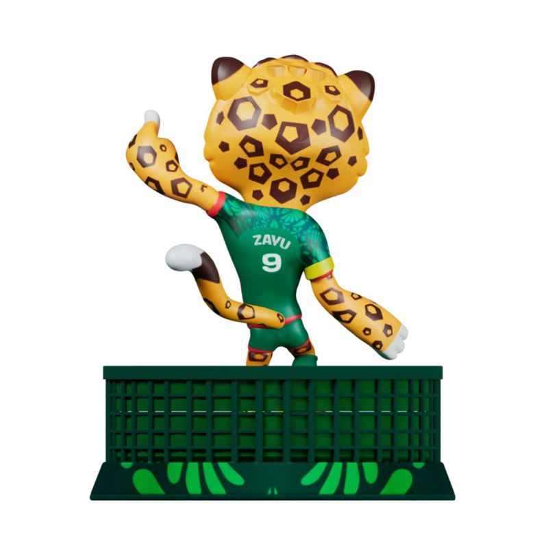 Seasonal Collection Mô Hình Linh Vật World Cup 2026 - ZAYU Mexico 6CM