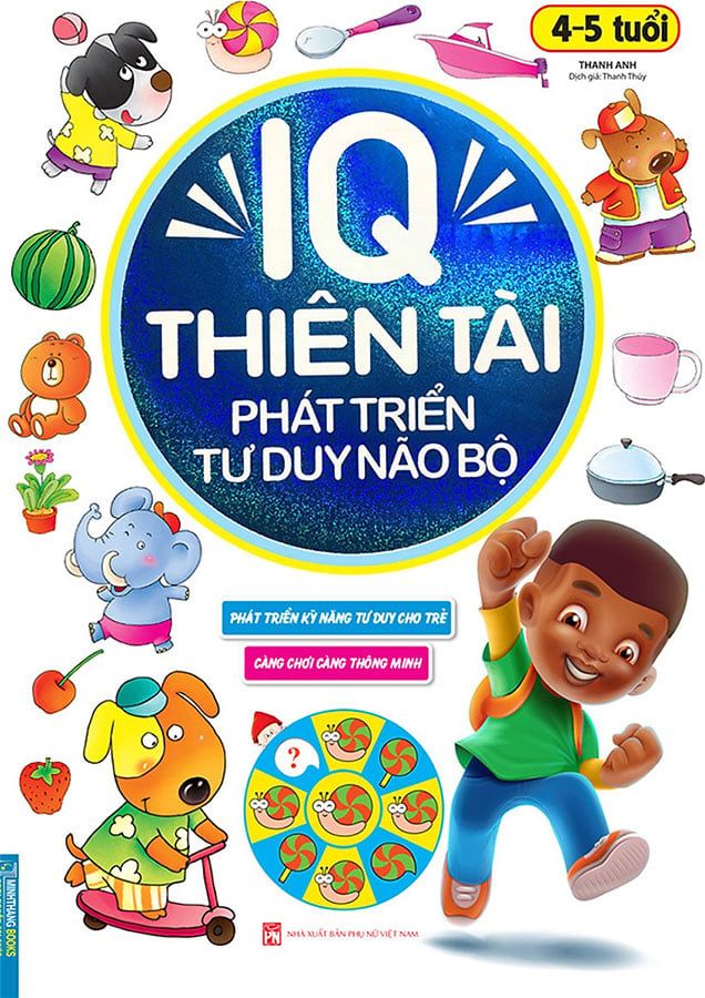 IQ Thiên Tài Phát Triển Tư Duy Não Bộ 4-5 Tuổi