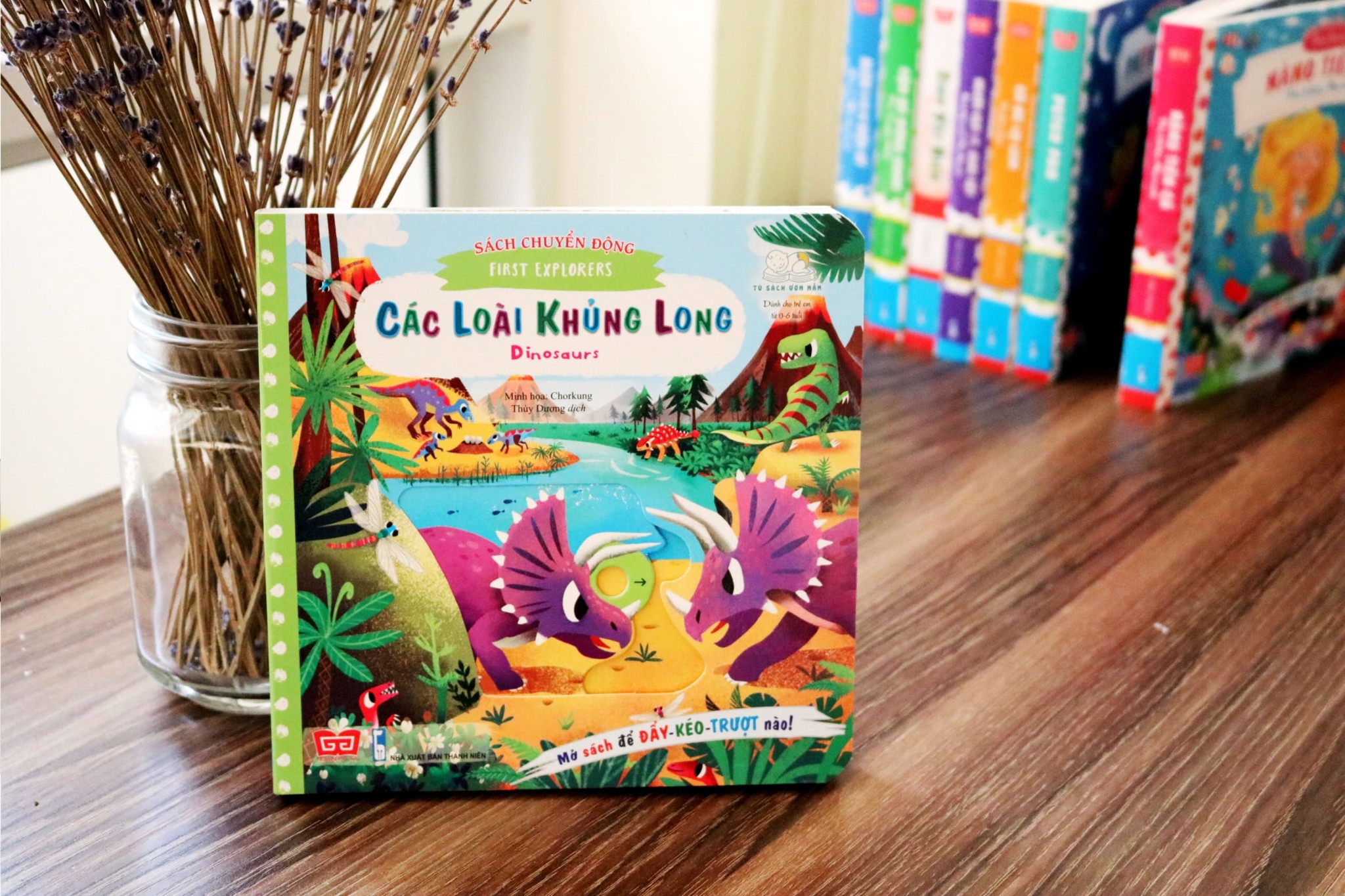 SÁCH CHUYỂN ĐỘNG-CÁC LOÀI KHỦNG LONG