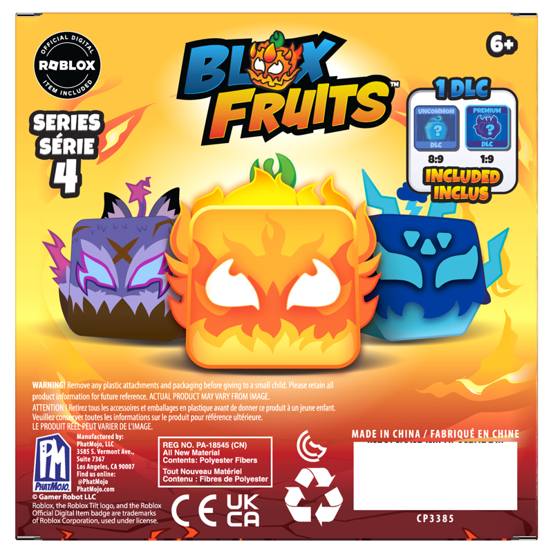Blox Fruits Thú Nhồi Bông Blox Fruits Bí Ẩn Series 4 CP3385 (Giao Mẫu Ngẫu Nhiên)