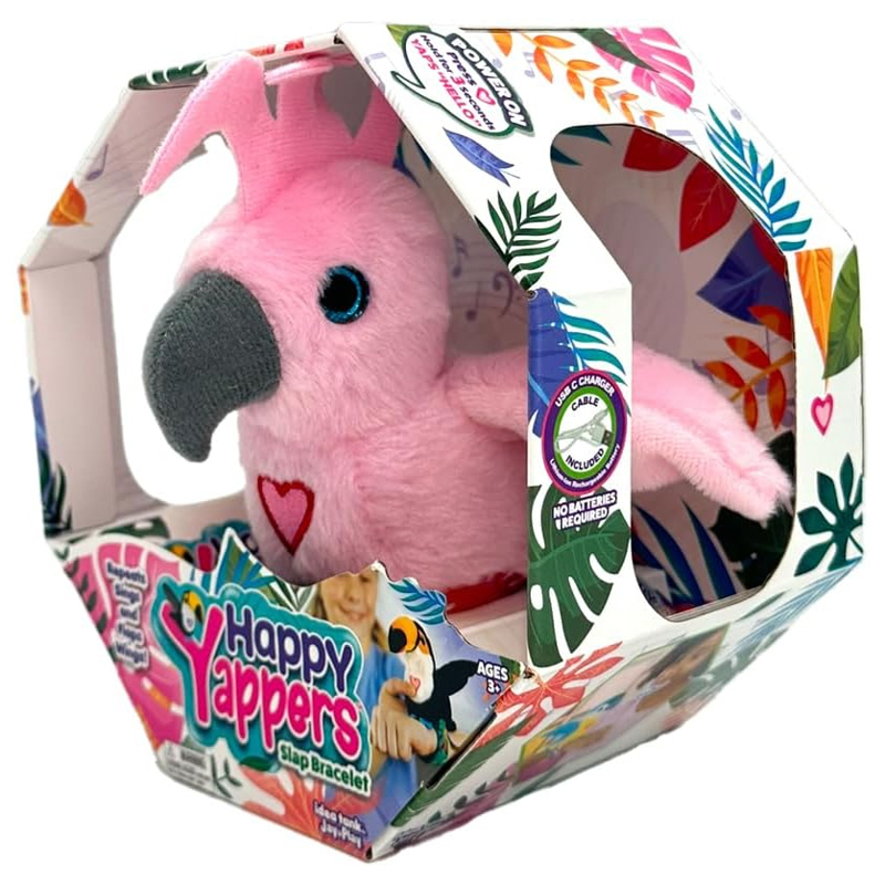 Interactive Plush Đồ Chơi Chú Chim Vui Nhộn - Cockatoo Hy9595 (Vta)
